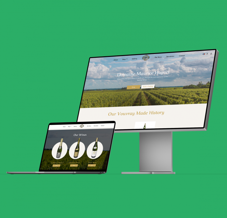 Wine website by Nun, Koshi and Deborah