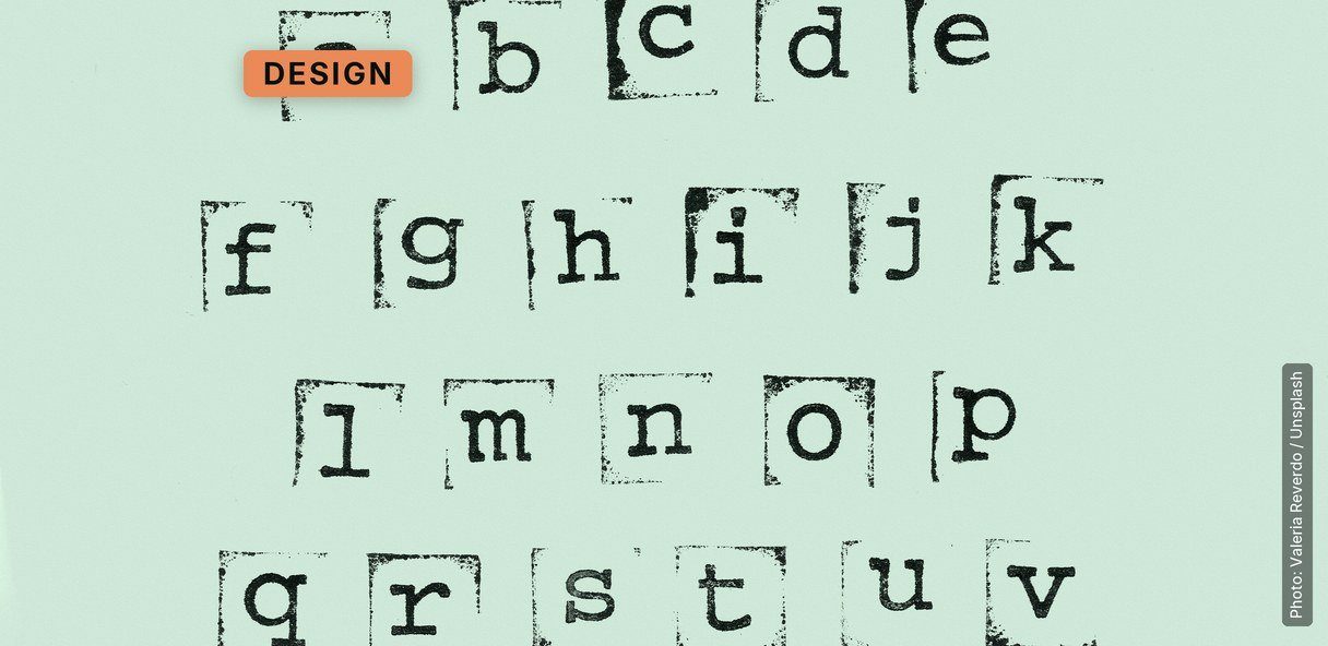 The lowercase alphabet is printed in black ink on white paper